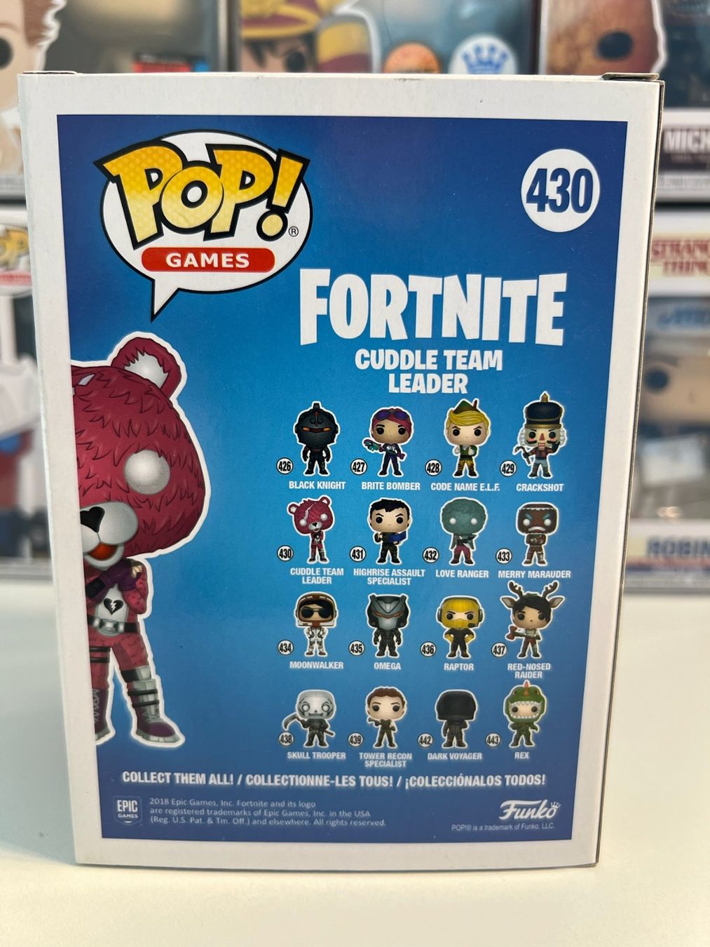 Funko Statuette: Funko POP! Games Fortnite Cuddle Team Leader – Nuovo e nell'imballaggio originale da Le Mouret venduto da perfectbijou 2