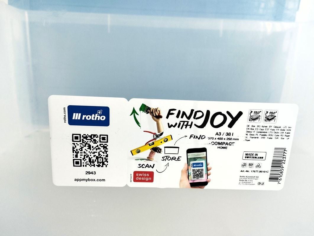 Rotho Contenitori & Simili: ROTHO Kunststoffbox mit Deckel 38 L – Usato da Schübelbach venduto da Restwert_Schubelbach 3