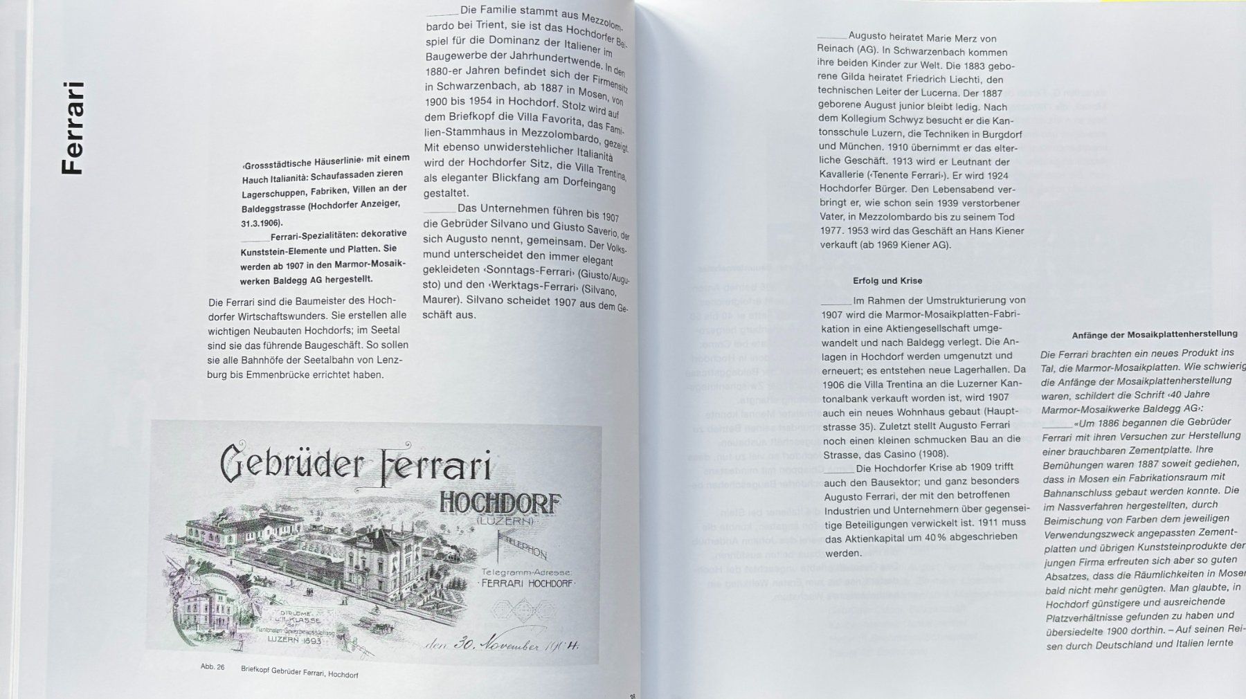 Bücher: Wirtschaftswunder Hochdorf 1880-1914 – Neu (gemäss Beschreibung) aus Sarnen von Livres 5