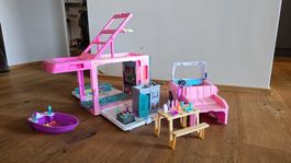 Barbie 3-in-1 DreamCamper GHL93 komplett mit Zubehör