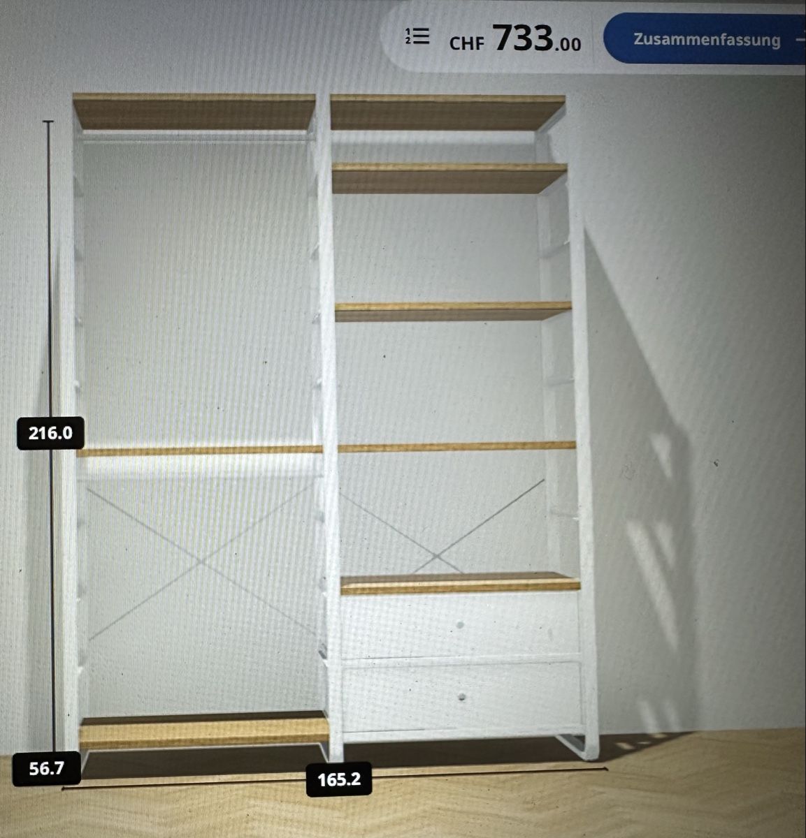 Ikea Schränke: Offener Kleiderschrank – Gebraucht aus Rheinfelden von ale_z28w 1