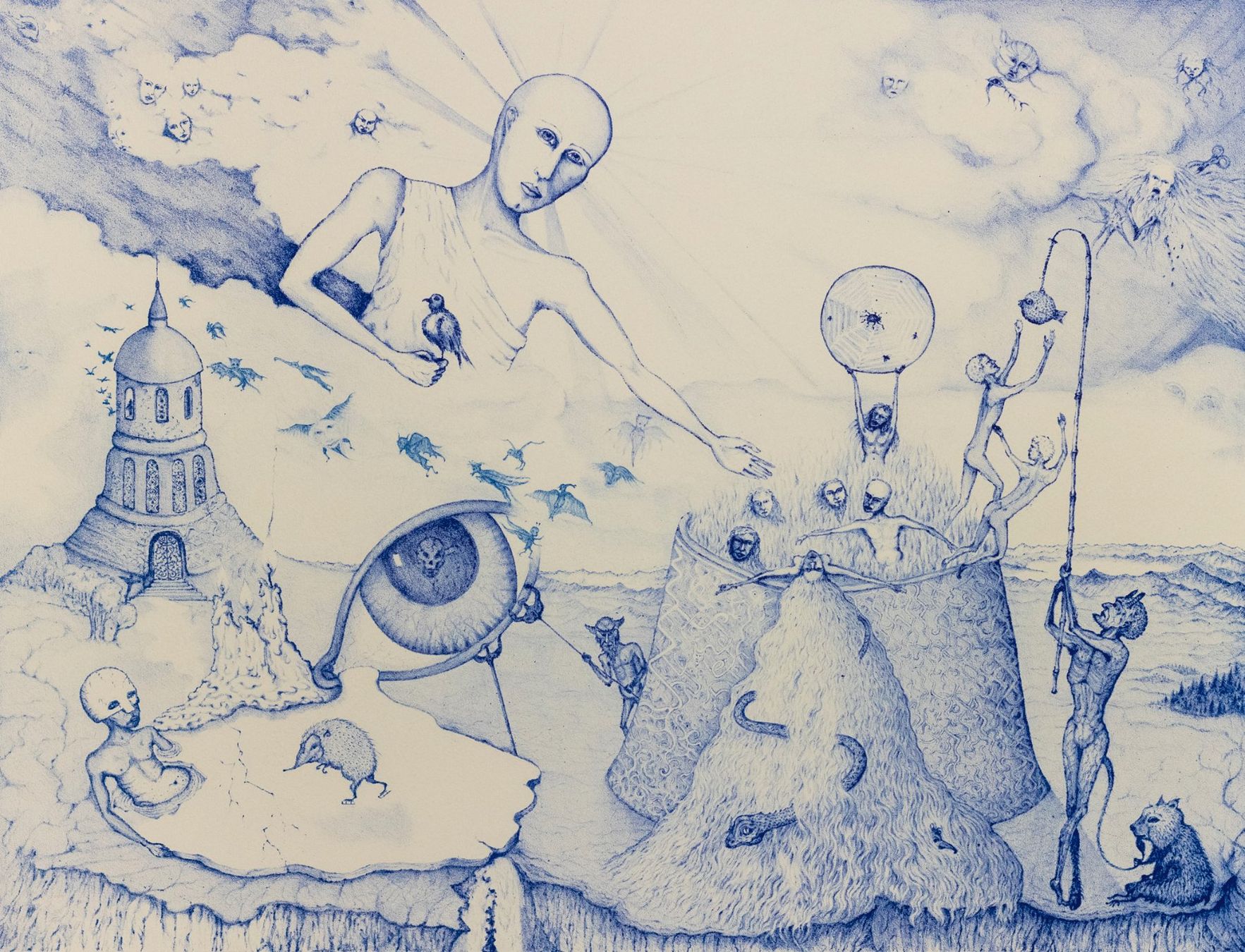 Grafica & Litografie: Bettina Rusterholz, Lithografie – Usato da Masein venduto da KunstvonFrauen 1
