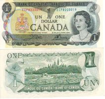 Elizabeth  Kanada 1 Dollar 1973 unz