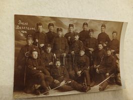 Ansichtskarte Grenzbesetzung 1914 Schweizer Armee