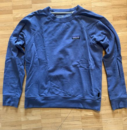 Patagonia blaues Sweatshirt, Grösse S