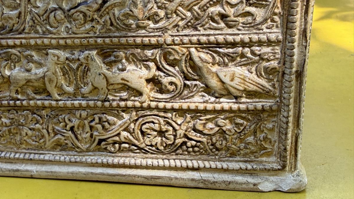 Dosen: Mittelalter Schatulle Elfenbein Replik – Gebraucht aus Riedholz von Frettchen63 7
