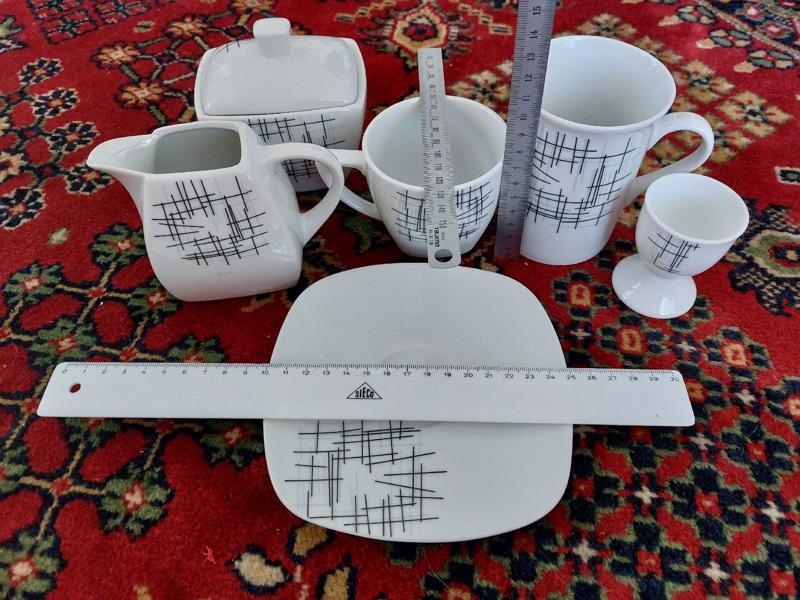Set di piatti: Exklusive Kaffee Service LEHNER By 12+8 Tassen+8 Eierbecher, – Usato da Frasnacht venduto da mar_dv5s 2