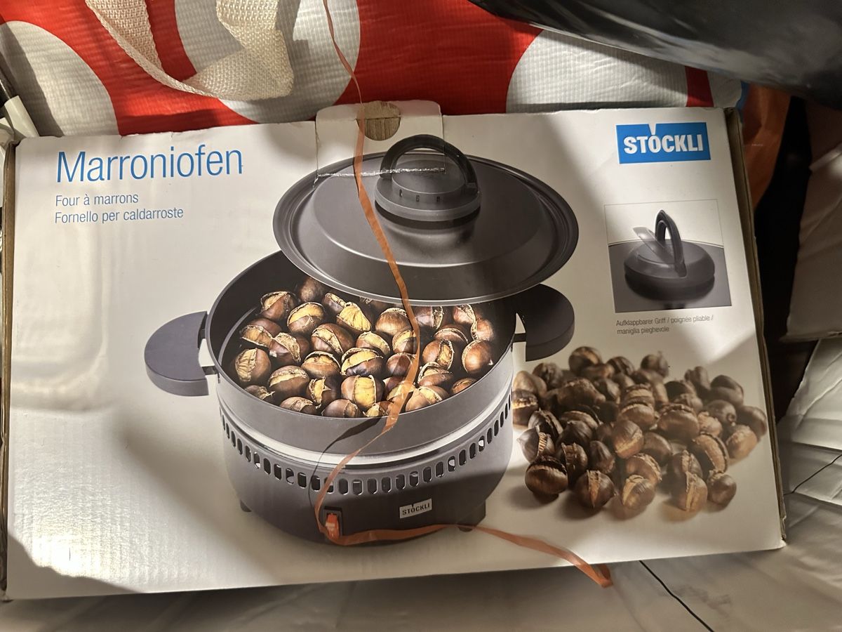 Stöckli Elettrodomestici da cucina: Stöckli Maroni Ofen Neu, Orginalverpackt – Nuovo e nell'imballaggio originale da Bern venduto da AliceHo