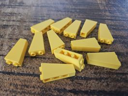 lego 2449 lot de 12 pièces Yellow Slope, Inverted