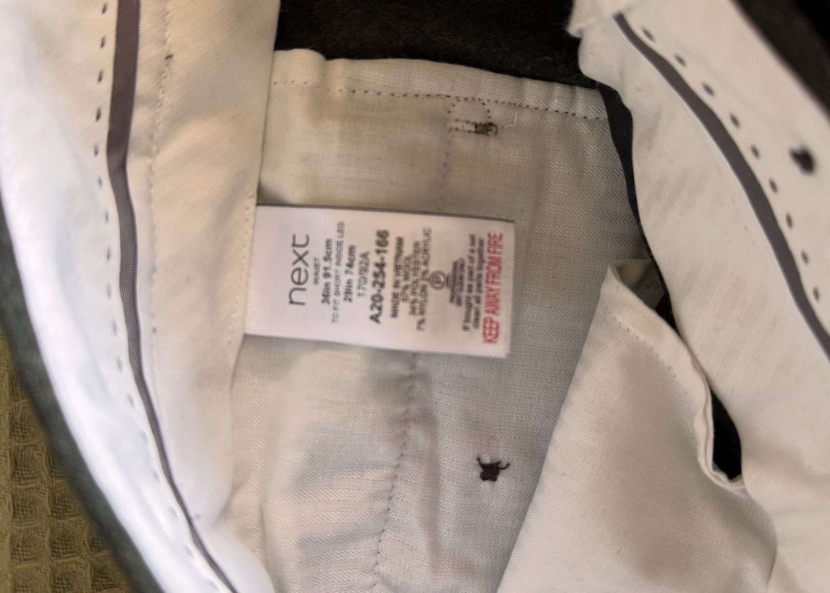 Next Pantaloni: Trousers Next  W36 L29 Elegant – Usato da Zürich venduto da mat_n78x 1