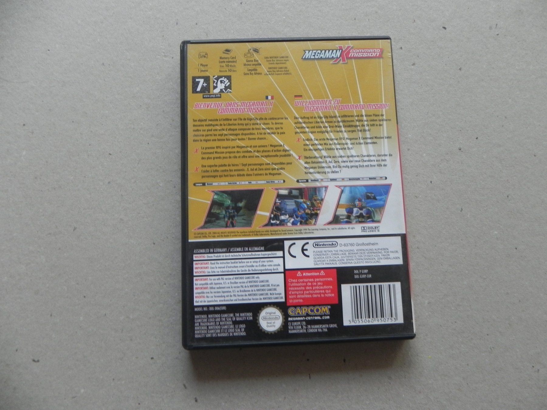 Nintendo Giochi: Nintendo GC Gamecube Game Spiel Megaman X Command Mission – Usato da Siebnen venduto da krimsie 1