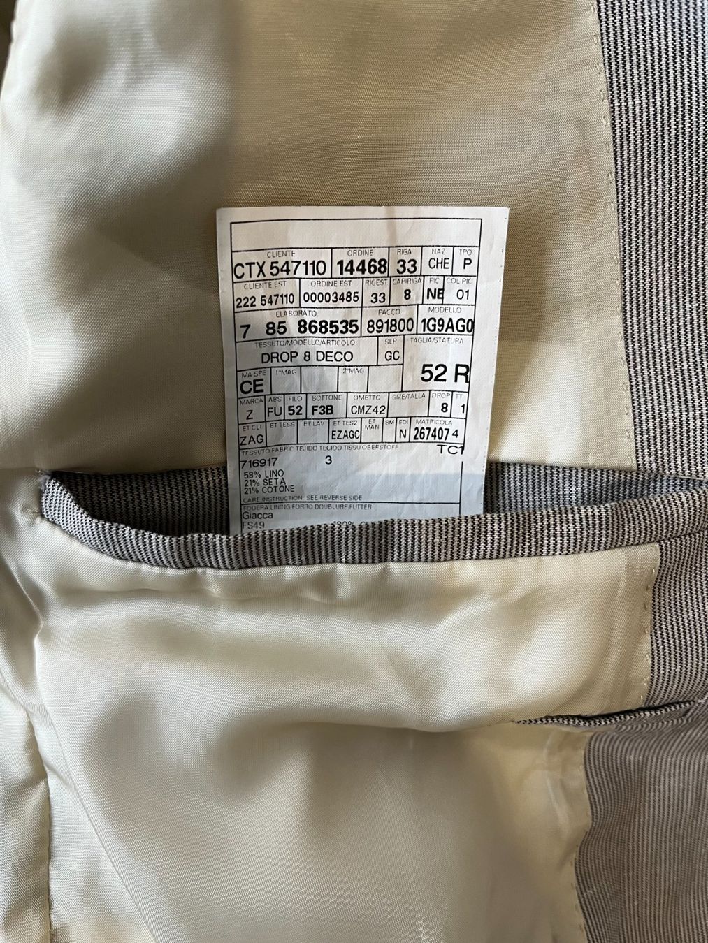 Zegna Jacken: Veste été Zegna – Gebraucht aus Gland von L-Albatros 3