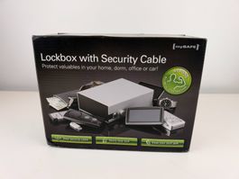 mySAFE Lockbox mit Sicherheitskabel