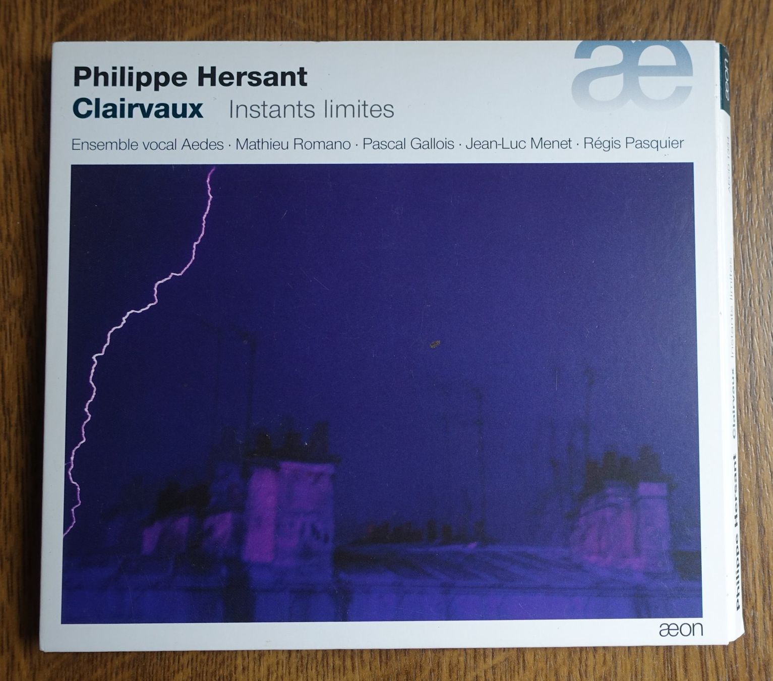 CD: Philippe Hersant – Clairvaux - Instants Limites - D2 – Usato da Sessa venduto da discoverymedia