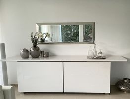 Sideboard Cartesio in hochglanz weiss von Verardo Italia