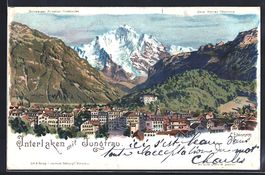 C. Steinmann: Interlaken, Totale mit Jun