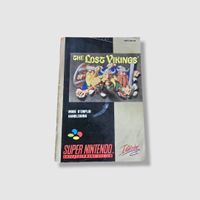 Manuel The Lost Vikings Super Nintendo - Rare! 🕹️
