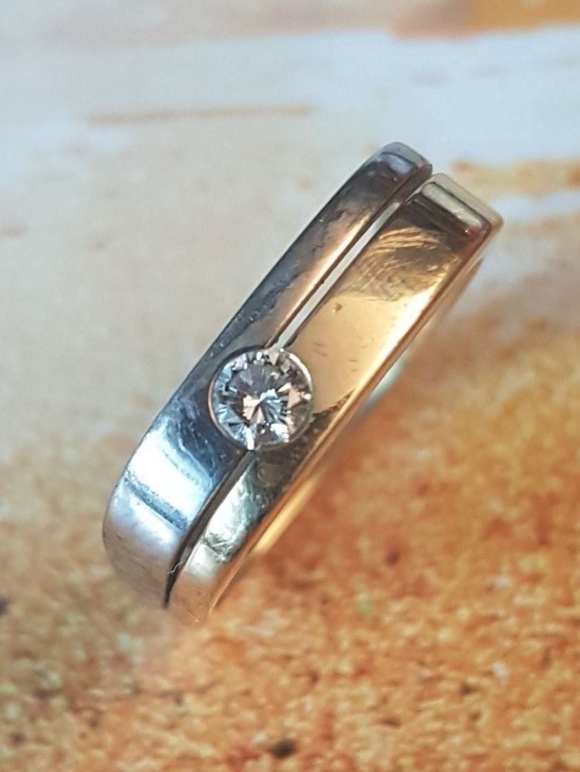 Anelli: Edler Brillantring aus 18 Karat Gold – Nuovo (secondo la descrizione) da Unterägeri venduto da Altgoldschmuck 7