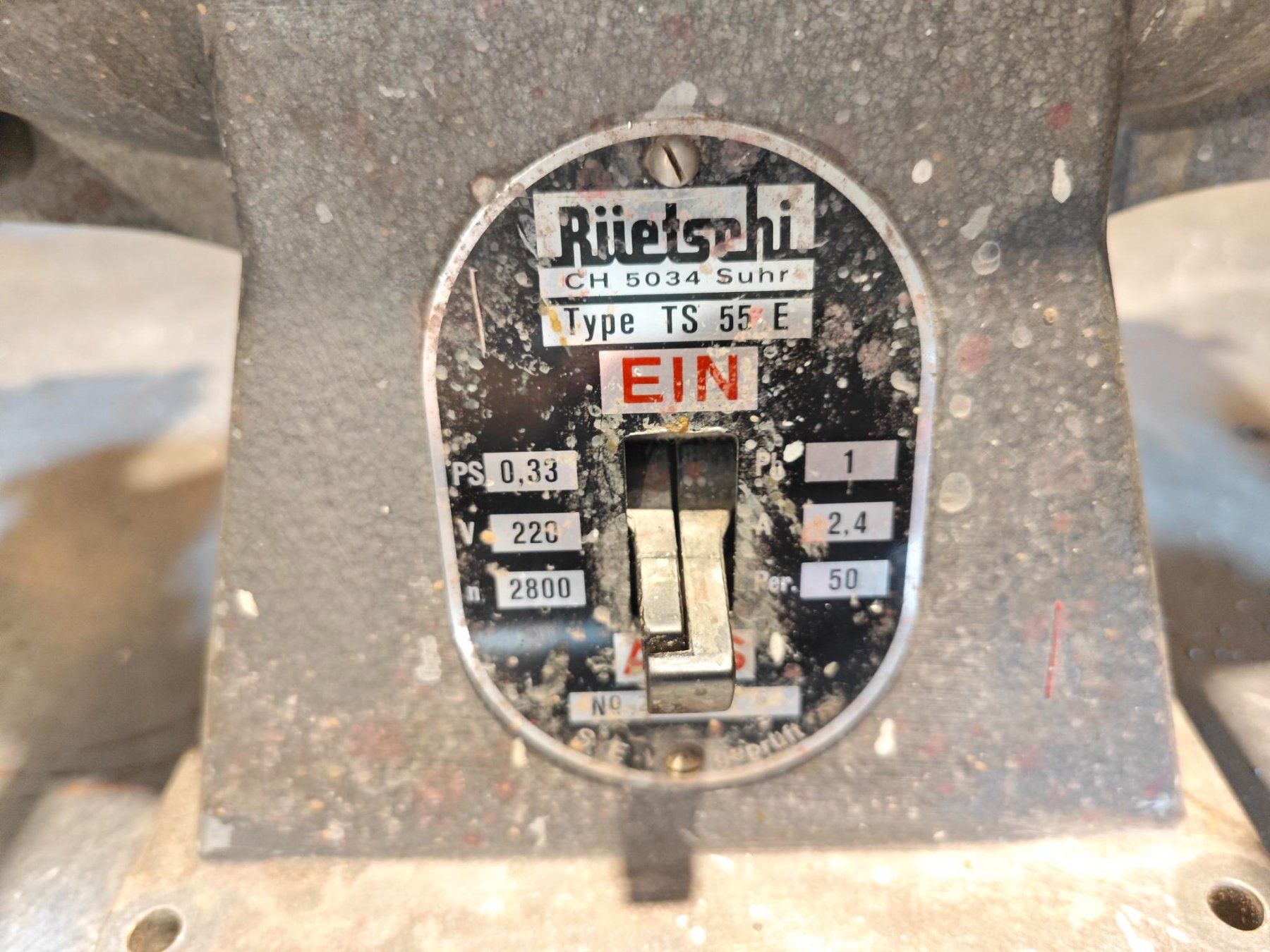 Schleifen & Polieren: Schleifmaschine Rüetschi – Gebraucht aus langenthal von Saffolter1 1