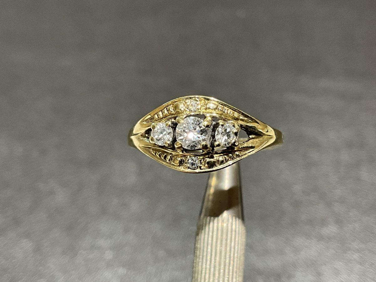 Anelli: Damenring 14k Diamant – Usato da Schaffhausen venduto da glamour-shop