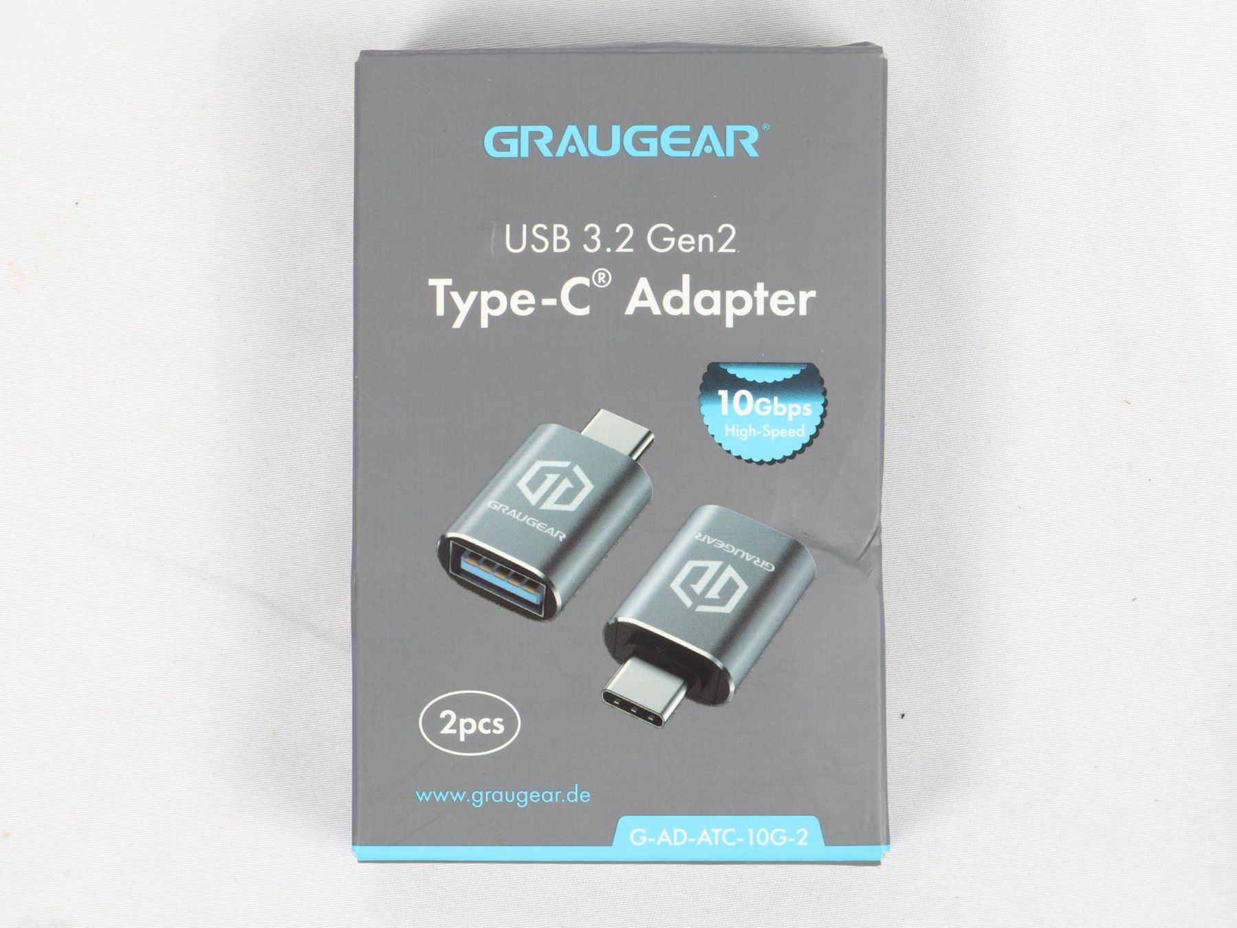 Unità & Adattatore: GRAUGEAR USB-A auf USB-C Adapter 3.2 Gen2 – Nuovo (secondo la descrizione) da Steinen venduto da Restwert_Steinen 5