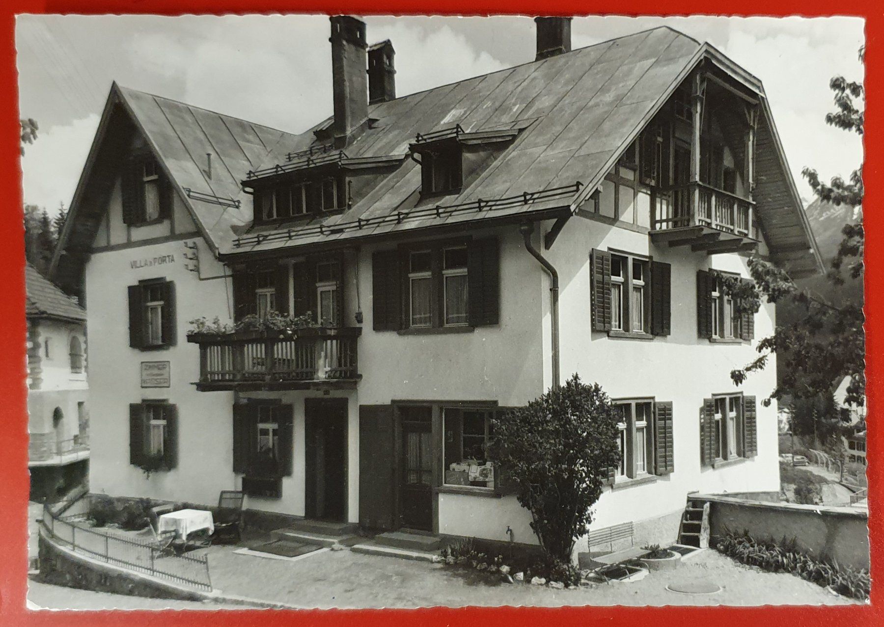 Ansichtskarten: Scuol - Villa à Porta garni – Gebraucht aus Kreuzlingen von Rschweiz1