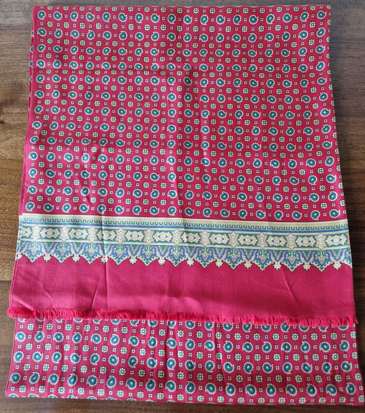 Sciarpe: Ascot Seidenschal, Vintage – Usato da Bern venduto da Antikbatik 2