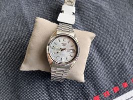 Seiko 5 Automatik SNXS73 Japan, silber, Neuwertig