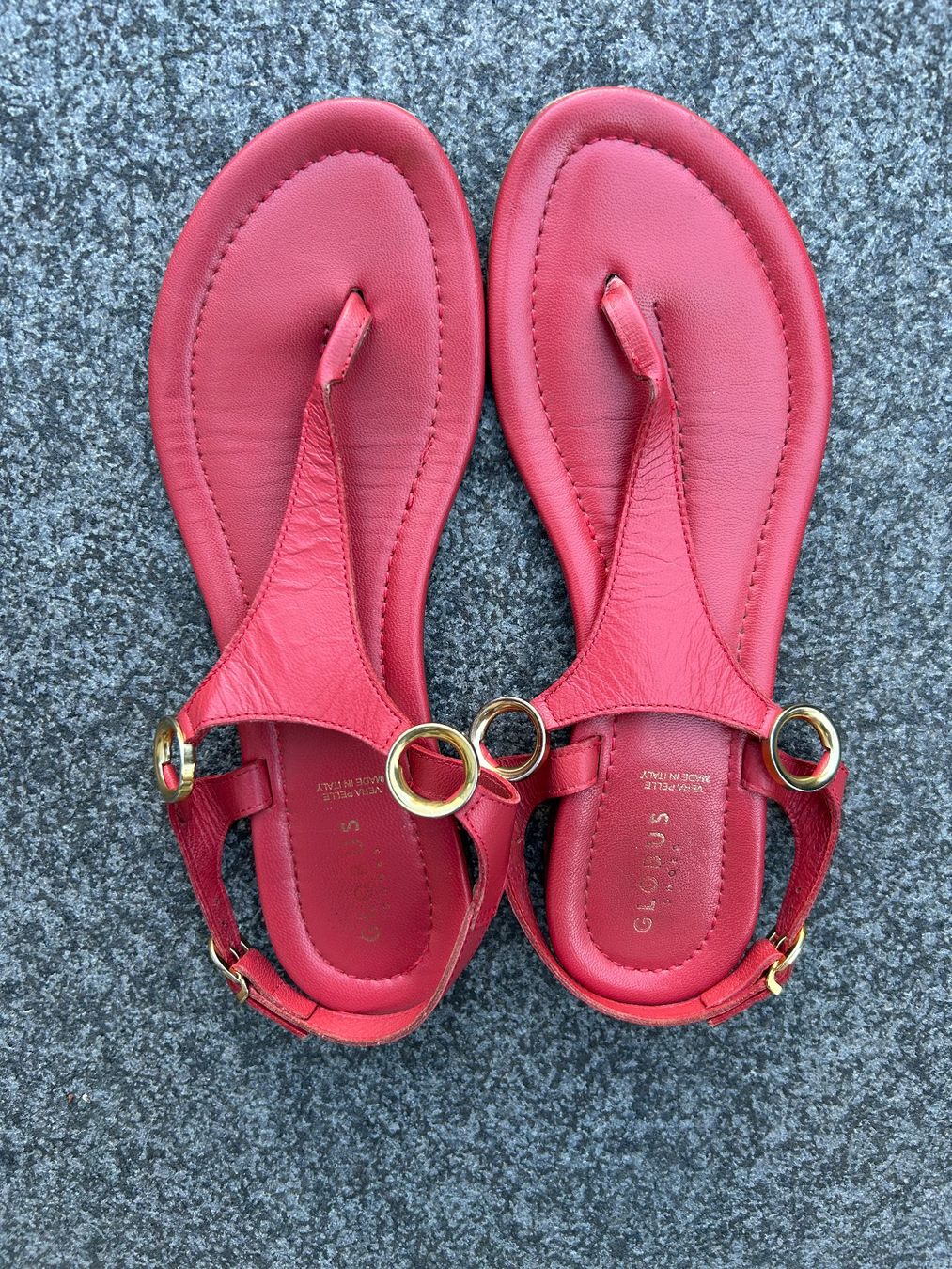 Scarpe da donna: Flop-Flop Sandale rot, Gr. 40 – Usato da Reinach BL venduto da meinstil 6