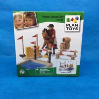 Turnier-Set Spielzeug Plan Toys 73420 - Horse Jump Set