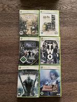6 Xbox 360 Spiele  Sammlung / Paket