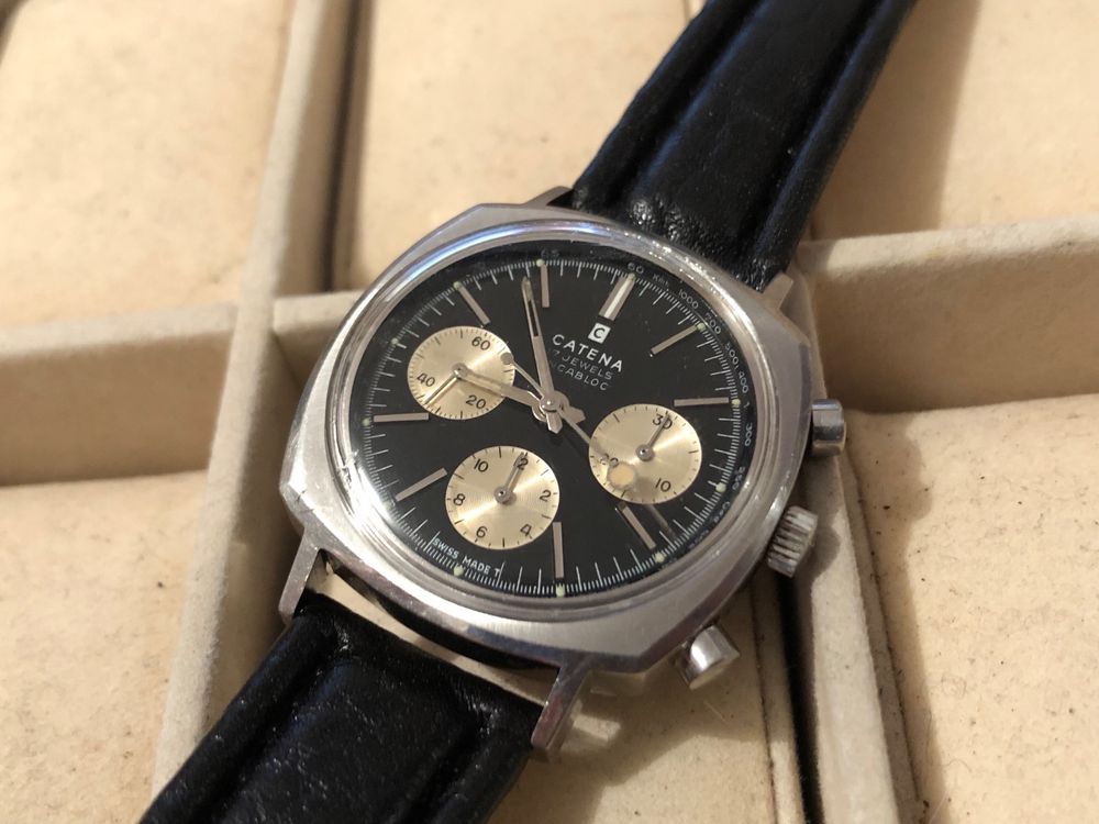 Montre Catena Automatique Vintage Homme - À Réparer (Date HS) - Occasion