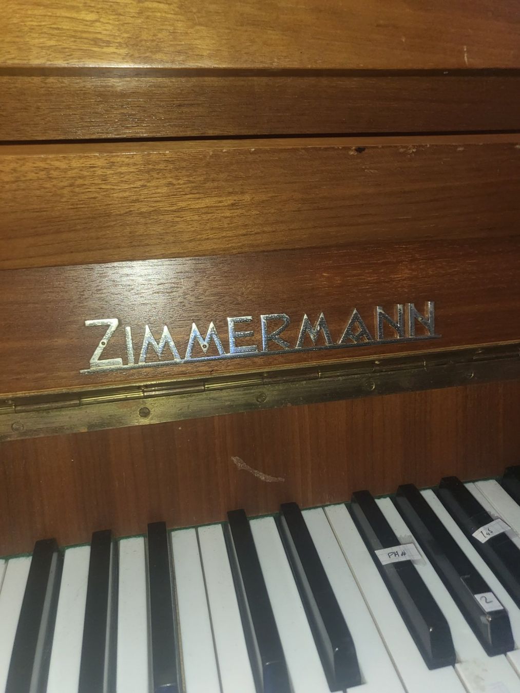 Strumenti musicali: Piano Zimmermann – Usato da Champex-Lac venduto da inf_x8fr 1