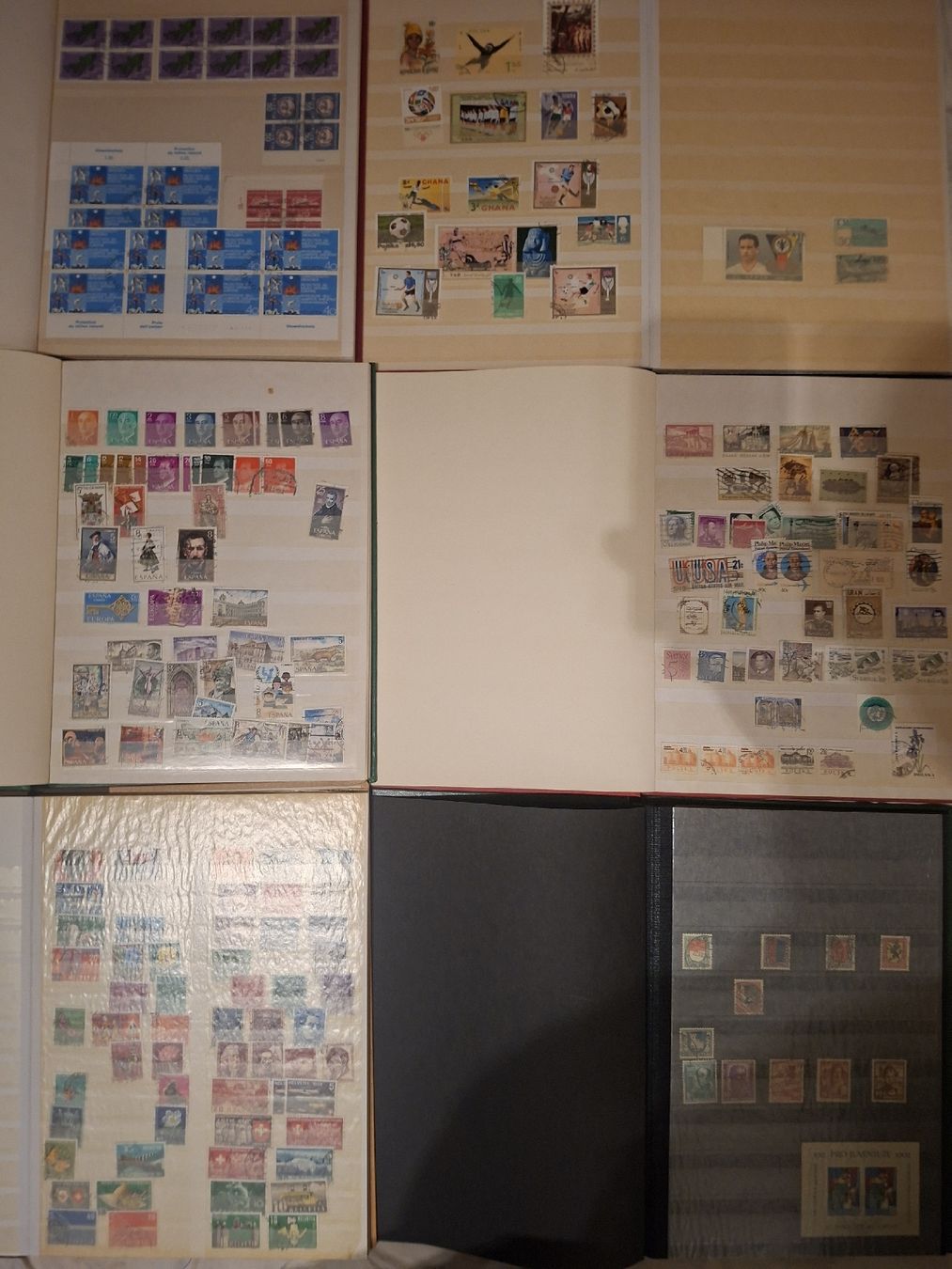 Tous les timbres: 6 Alben diverser Marken gemischt – D'occasion à Balgach par SIMEON27 9