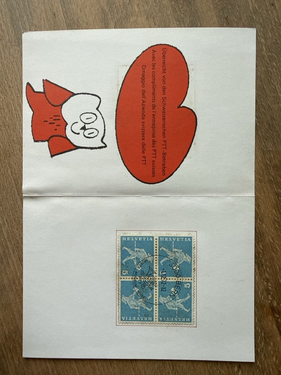 Tutti i francobolli: Alte Schweizer Briefmarke - PTT Betriebe – Usato da Rudolfstetten venduto da mittendrin