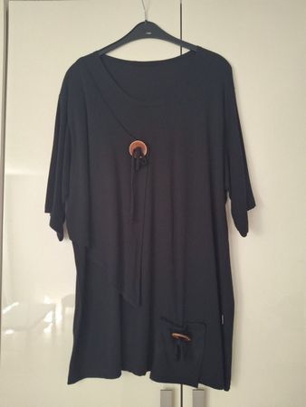 Schwarzes Kleid / Tunika von Tempico, Grosse Grössen