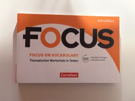 Focus on Vocabulary 3rd Edition Cornelsen Buch