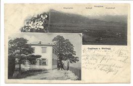 Gasthaus zur Meldegg bei Walzenhausen (AR) Rheintal - 1908