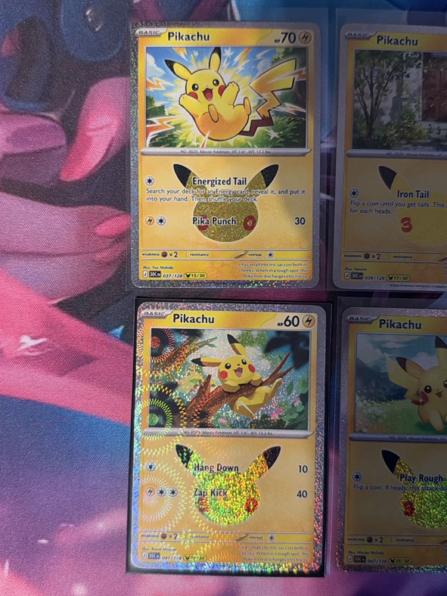 Pokémon Sammelbilder & Trading cards: Pokémon Pikachu 30th – Neu (gemäss Beschreibung) aus Fischbach LU von 00-hmc-00 1