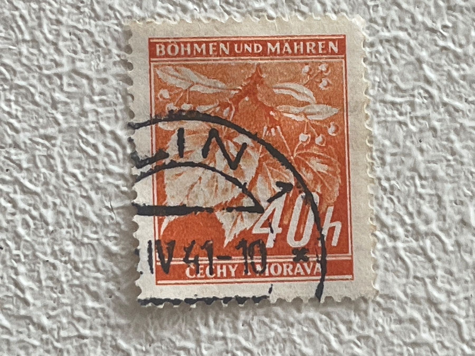 Tutti i francobolli: Böhmen und Mähre Briefmarke – Usato da Chiasso venduto da AzenYa