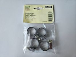 lot de 4 colliers de serrage GARTEC, 12-22 mm - Neuf !