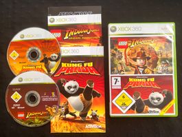 LEGO INDIANO JONES + KUNG FU PANDA für XBOX 360