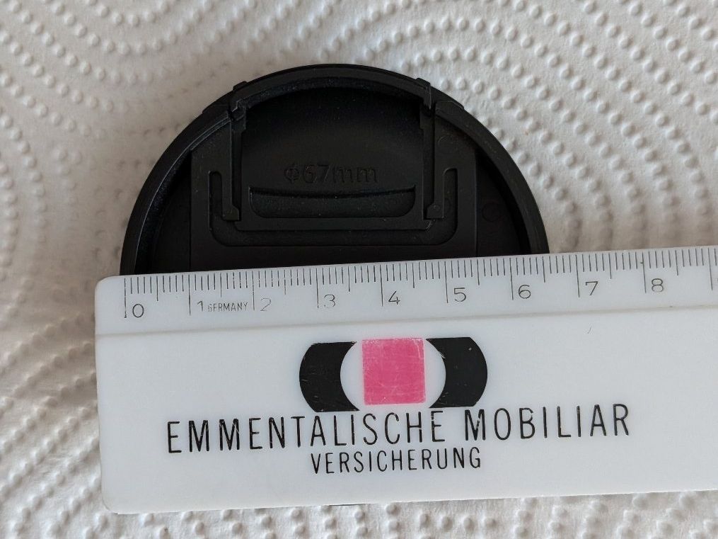 Canon Objektive: Canon Objektivdeckel E-67 II – Gebraucht aus Münsingen von Rufer34 2