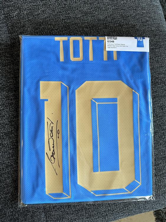 Francesco Totti Italien Signiertes Shirt Icons 2006 Wm Kaufen Auf Ricardo