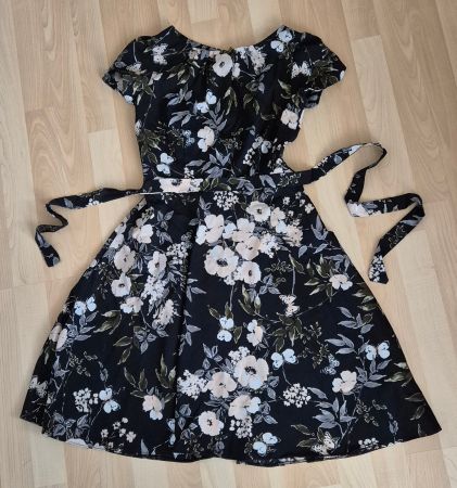 Sommerkleid-Elegant-Gothic-XS-S