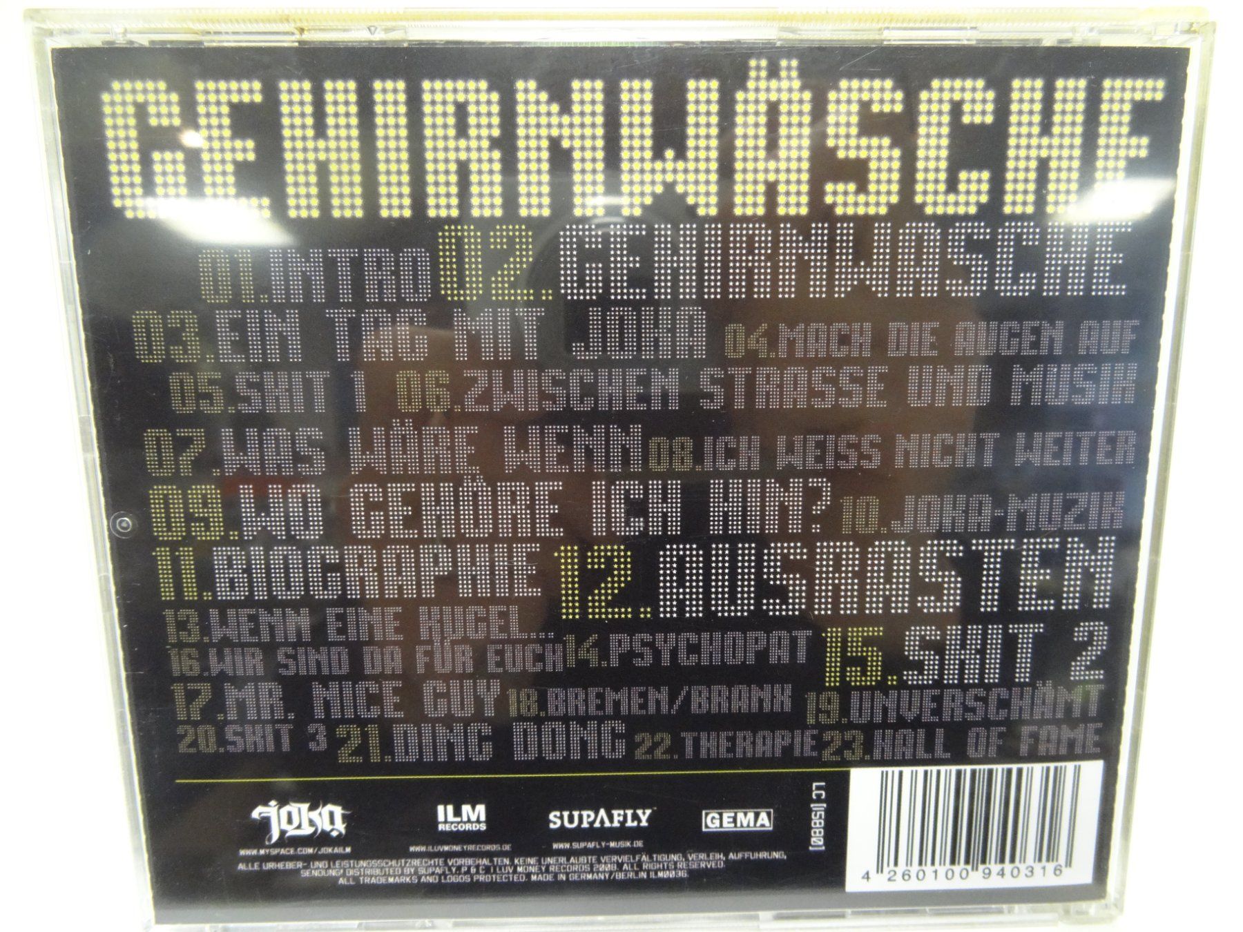 CDs: JoJo - Gehirnwäsche – D'occasion à luzern par musicandart 1