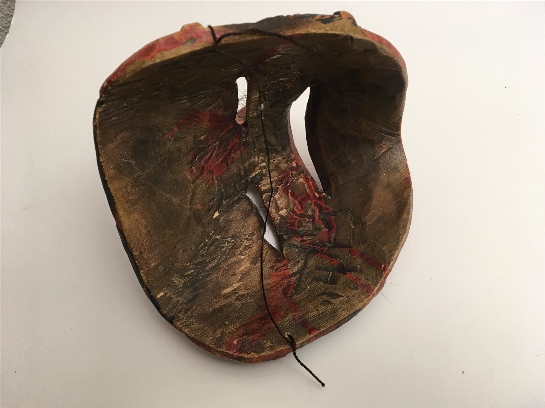 Internationale Kunst: Afrikanische Holzmaske alt Unikat aus Sammlung – Gebraucht aus Rheineck von emma.gut 6