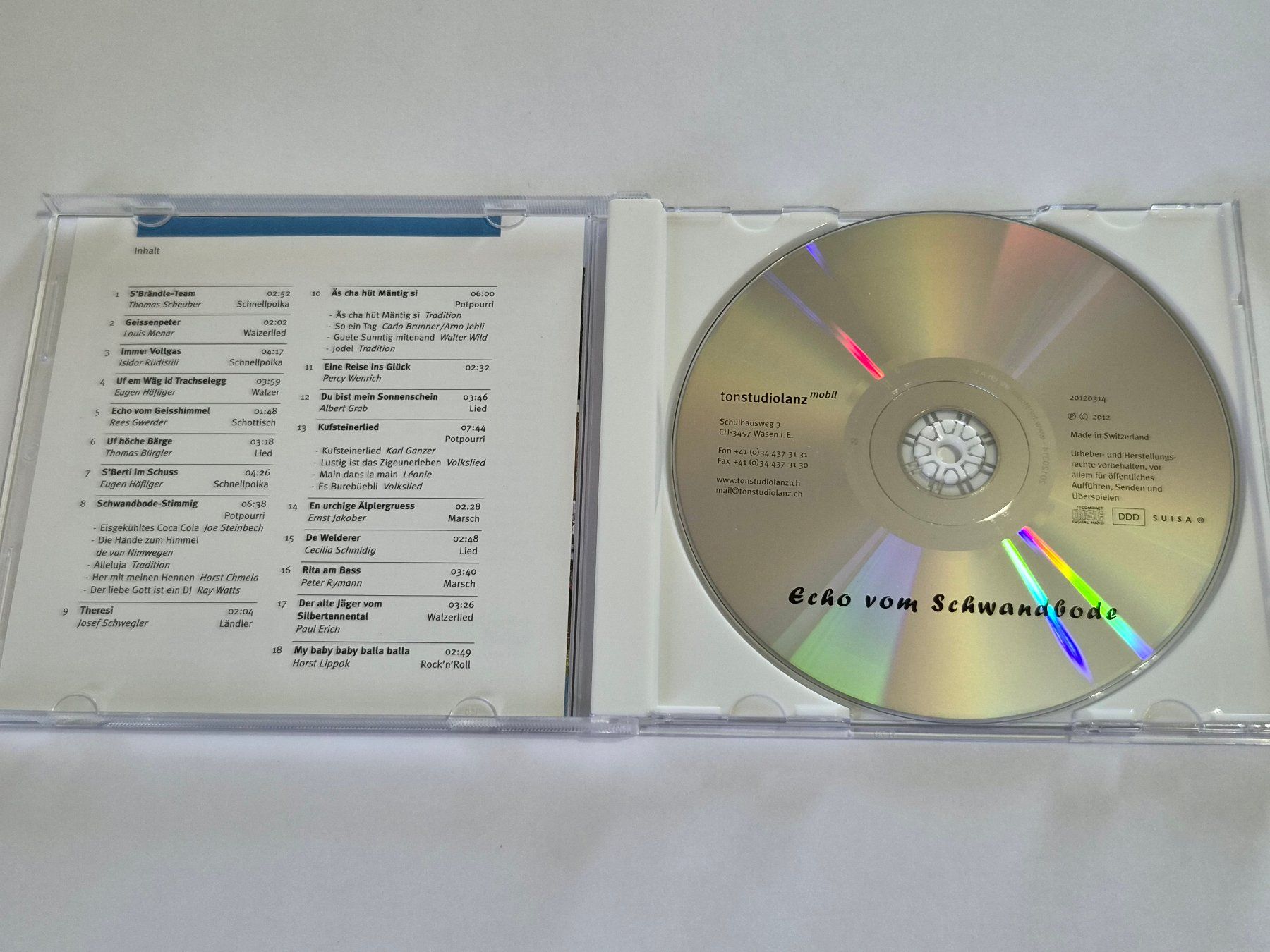 CDs: Echo vom Schwandbode | CD – D'occasion à Dietlikon par Skylab007 2
