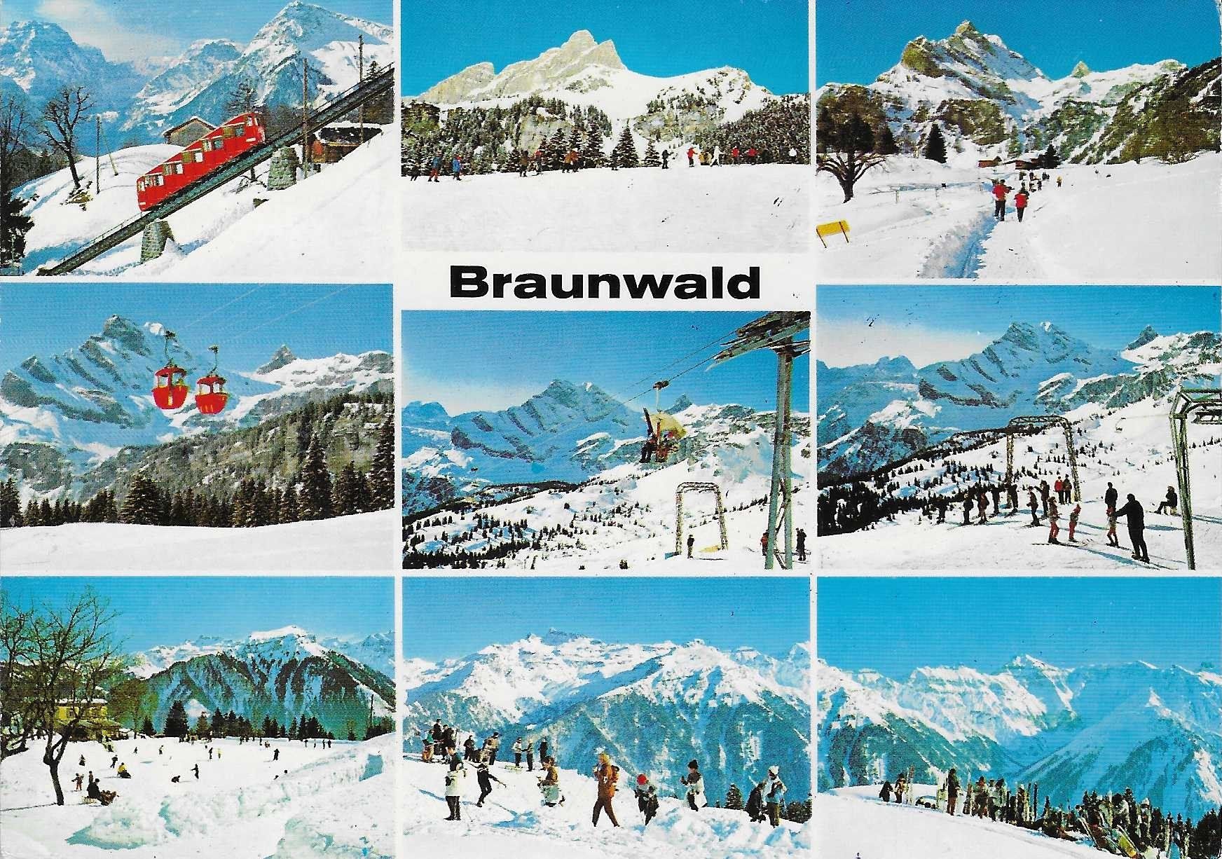 Ansichtskarten: Braunwald GL – Gebraucht aus Rothrist von Stranglehold