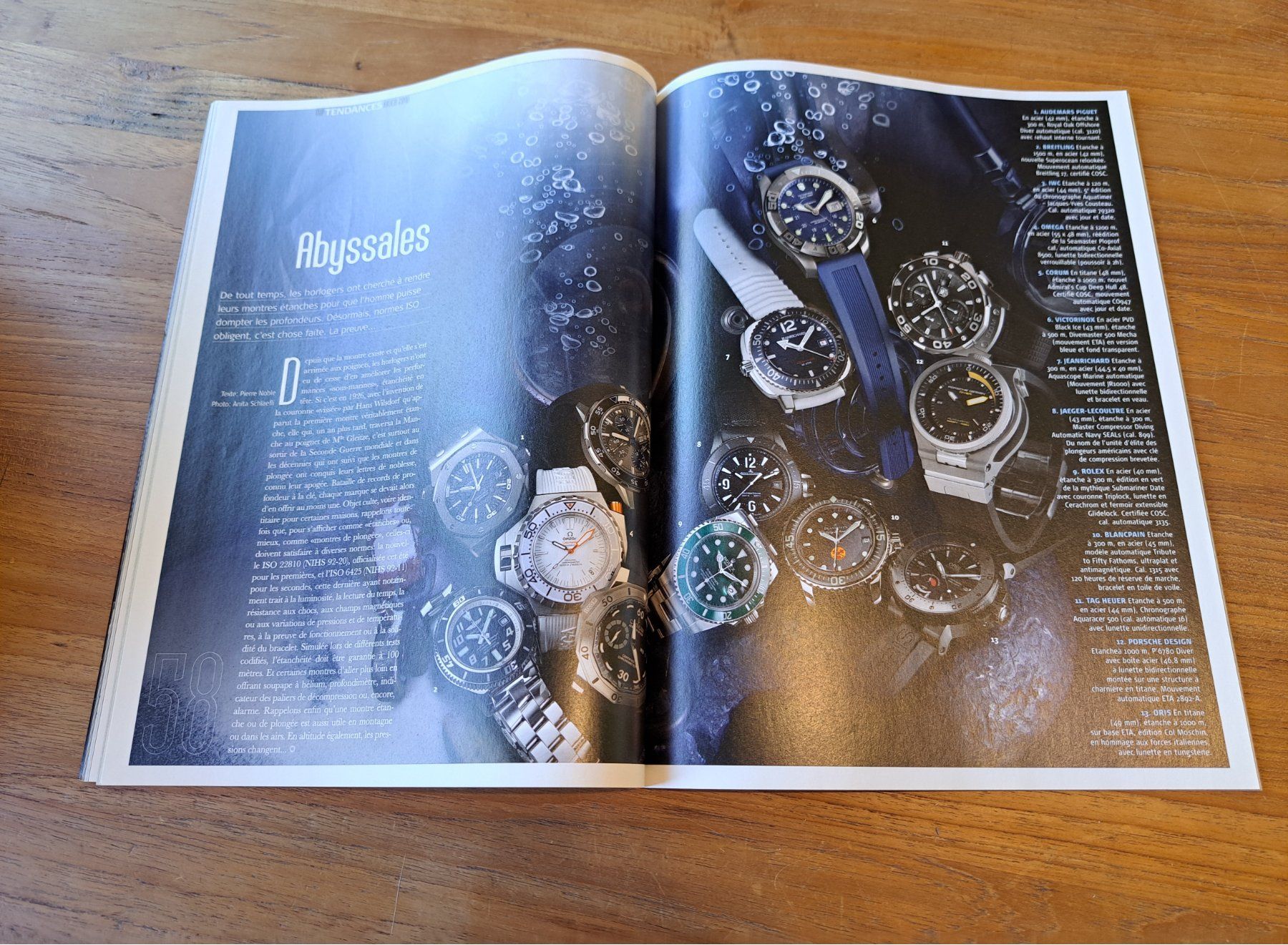 Zeitschriften & Magazine: L'Hebdo "Montres Passion" collection 1994 - 2016 – Gebraucht aus Biel/Bienne von ESOXMAN 5